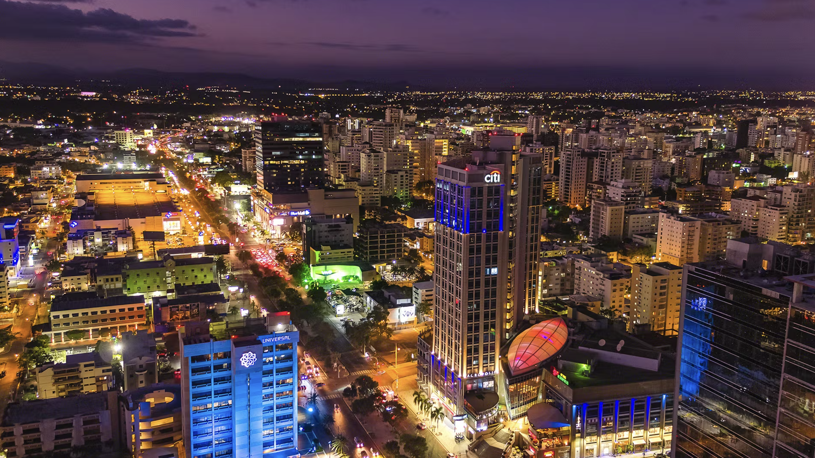 Vista de Santo Domingo, República Dominicana